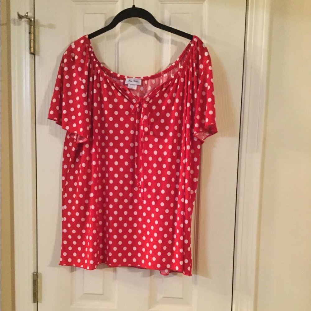 Super Cute Polka Dot Top
